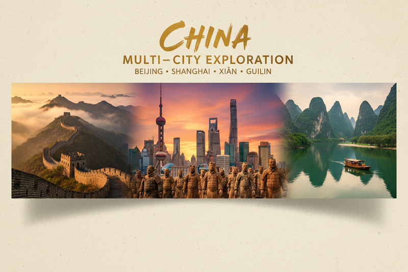 China Multi-City Itinerary: Can You Visit 3 or 4 Cities? — China Travel Guide | Sunda Travel