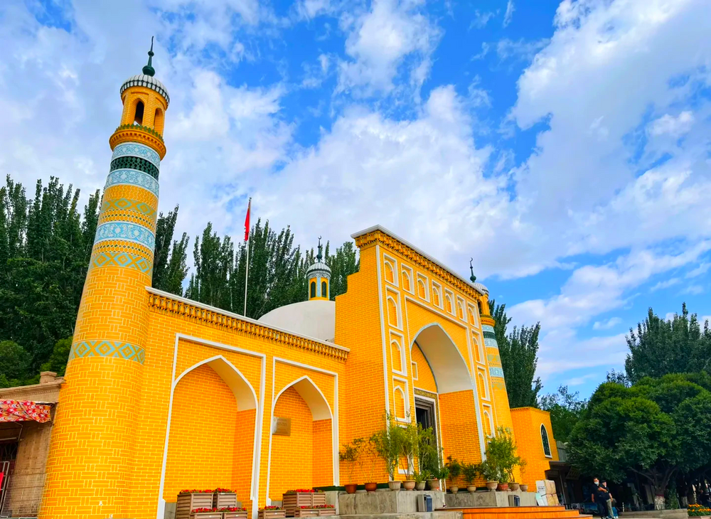 Kashgar Old City and Id Kah Mosque