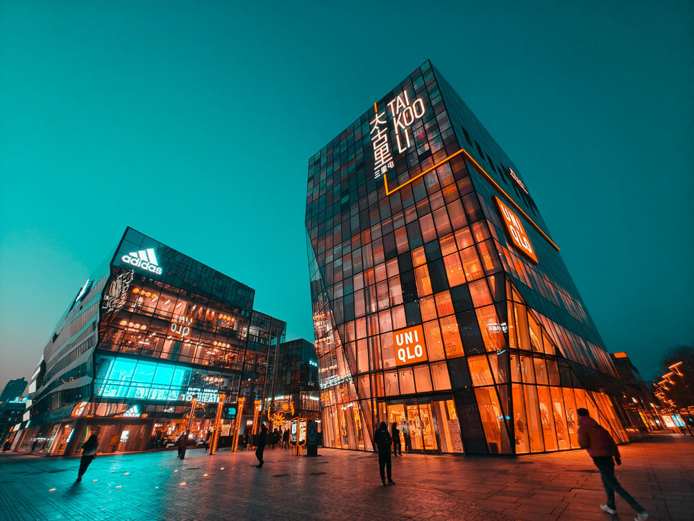 China city skyline