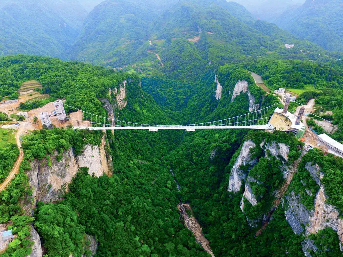 Zhangjiajie Grand Canyon & Glass Bridge — Zhangjiajie · Wulingyuan