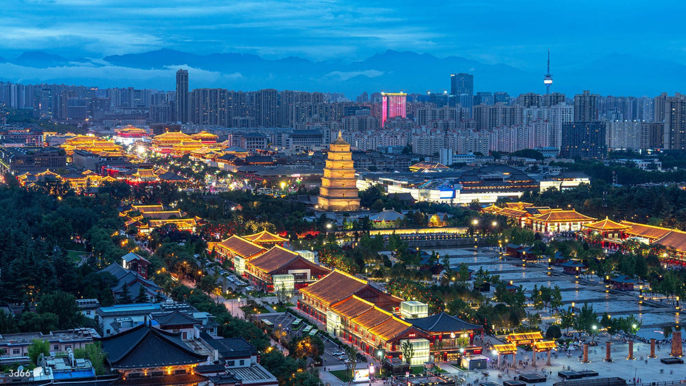 China city skyline