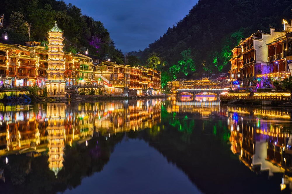 China city skyline