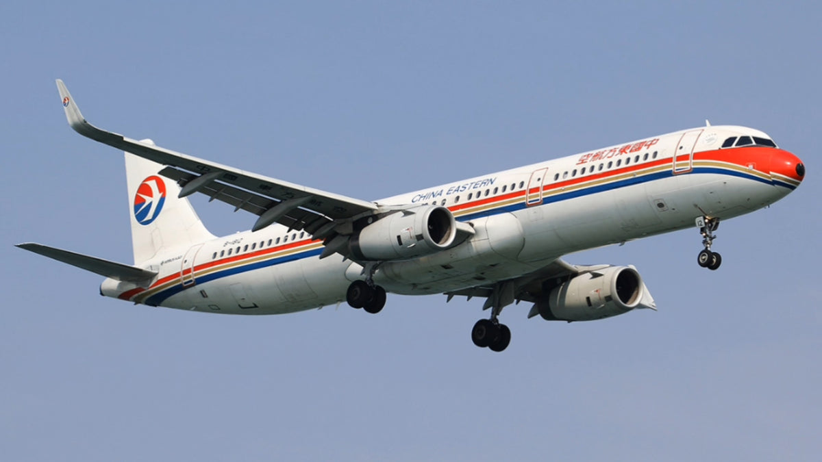 Aircraft used for domestic travel in China
