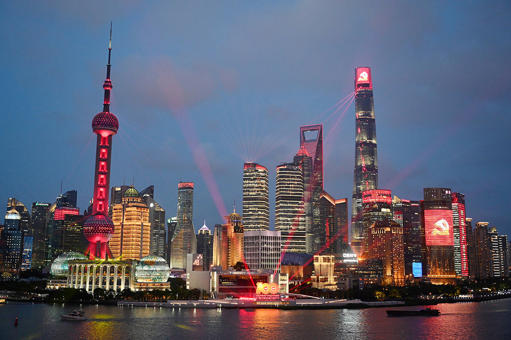 China city skyline