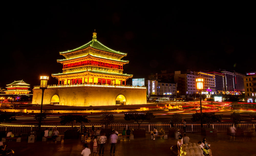 China city skyline