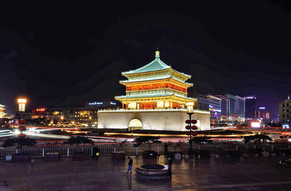 China city skyline