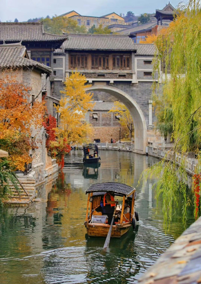 Gubei Water Town — Canals, Courtyards & Mountain Scenery — Gubei Water Town → Beijing