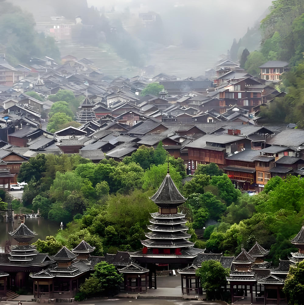 Dong villages and traditional culture in Rongjiang