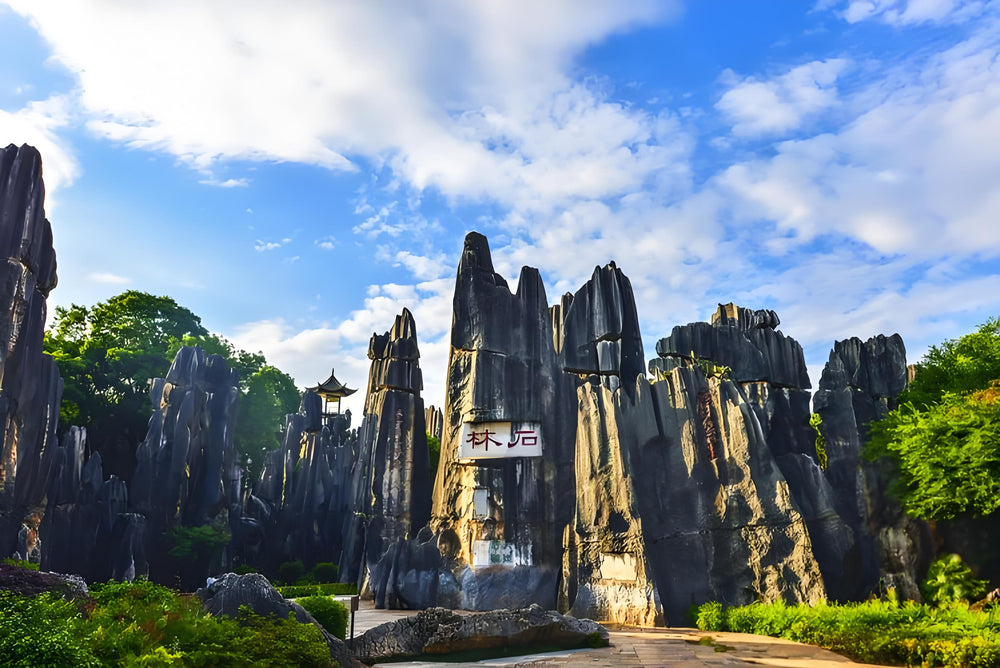 Stone Forest and Dianchi Lake in Kunming