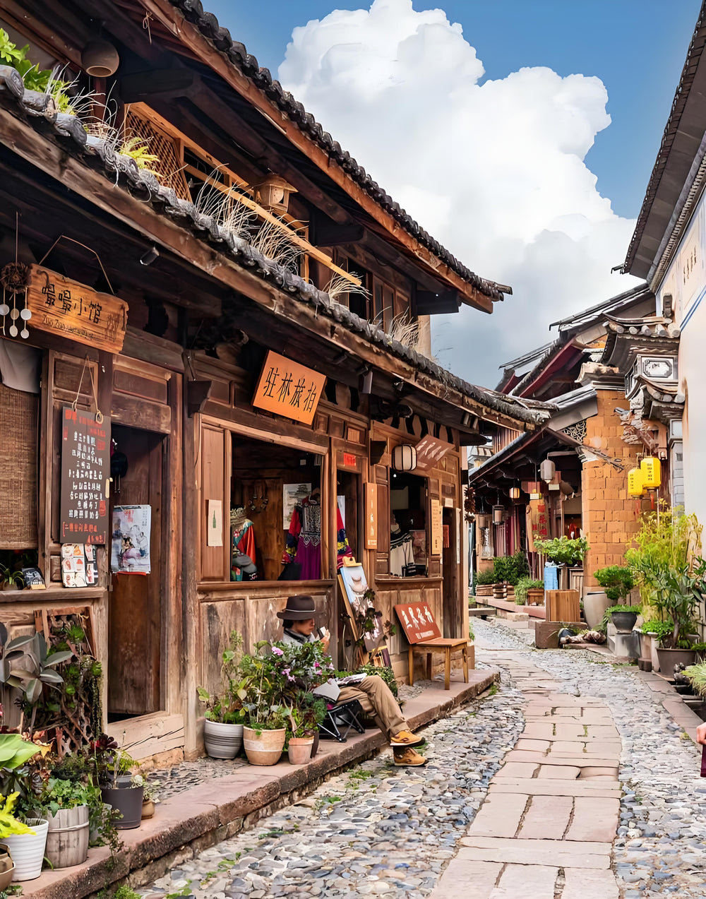Dali Ancient Town in Yunnan