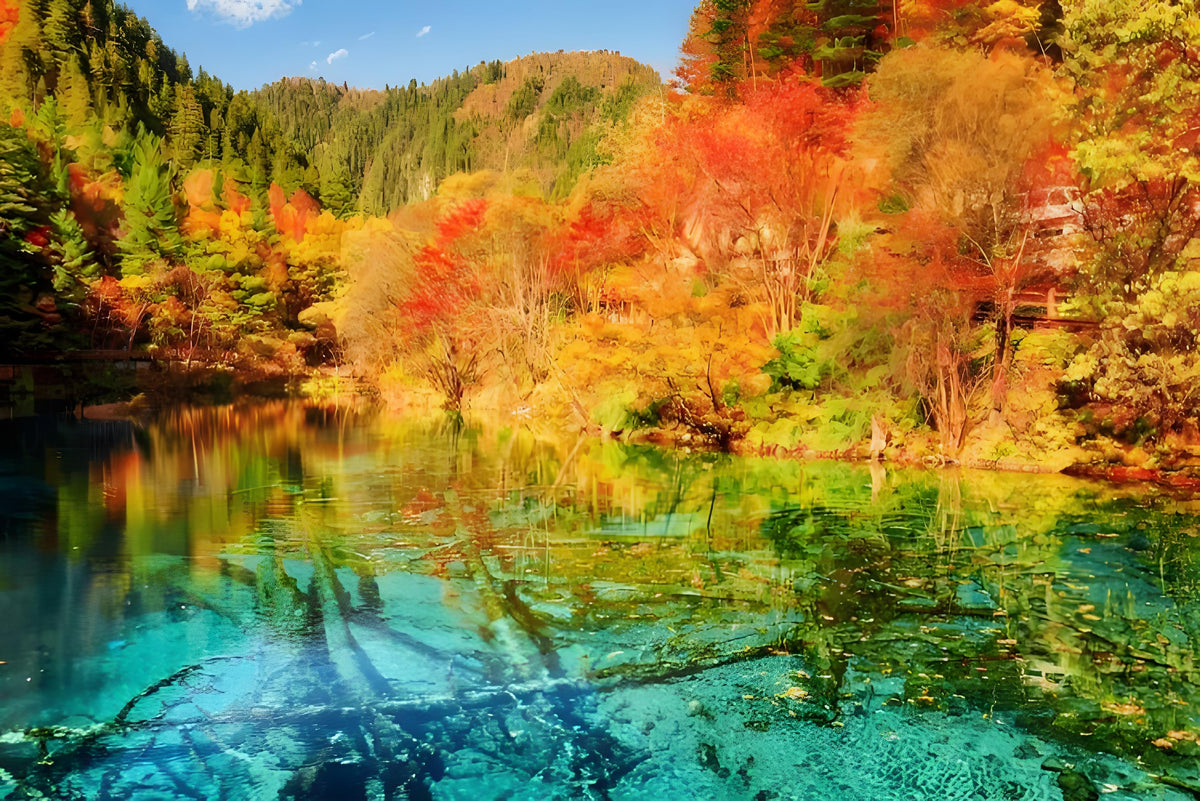 Jiuzhaigou National Park: Three Scenic Valleys — Jiuzhaigou