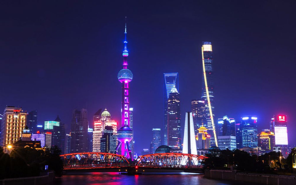 China city skyline