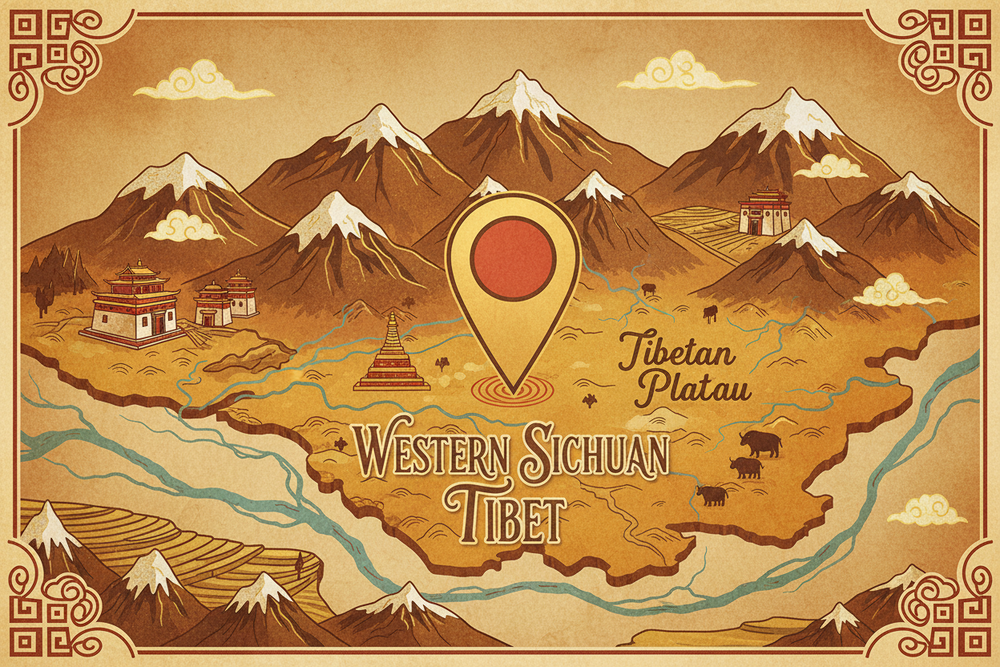 Tour route map