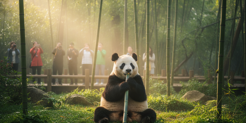 Day 7 - Chengdu's Panda Paradise and the Sichuan Opera Face-Changing Show : A Day of Natural and Cultural Marvels