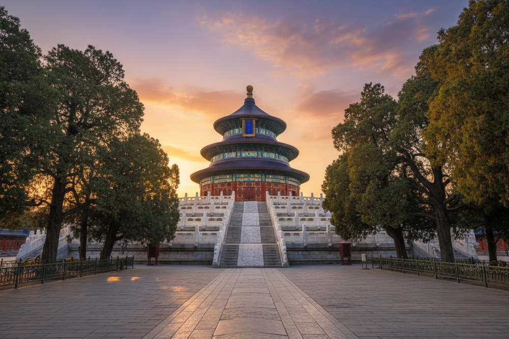 Forbidden City and Temple of Heaven in Beijing