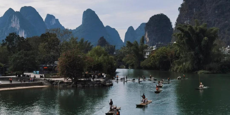 Day 10 - Guilin and Yangshuo's Natural Wonders: Reed Flute Cave, Xianggong Hill, and Liusanjie Show